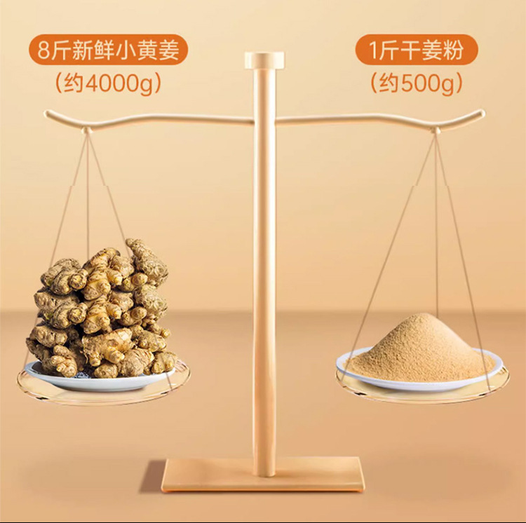 Pure Yunnan Small Yellow Ginger Powder Jiang Fen 200g Culinary Ginger Root Powder specifications