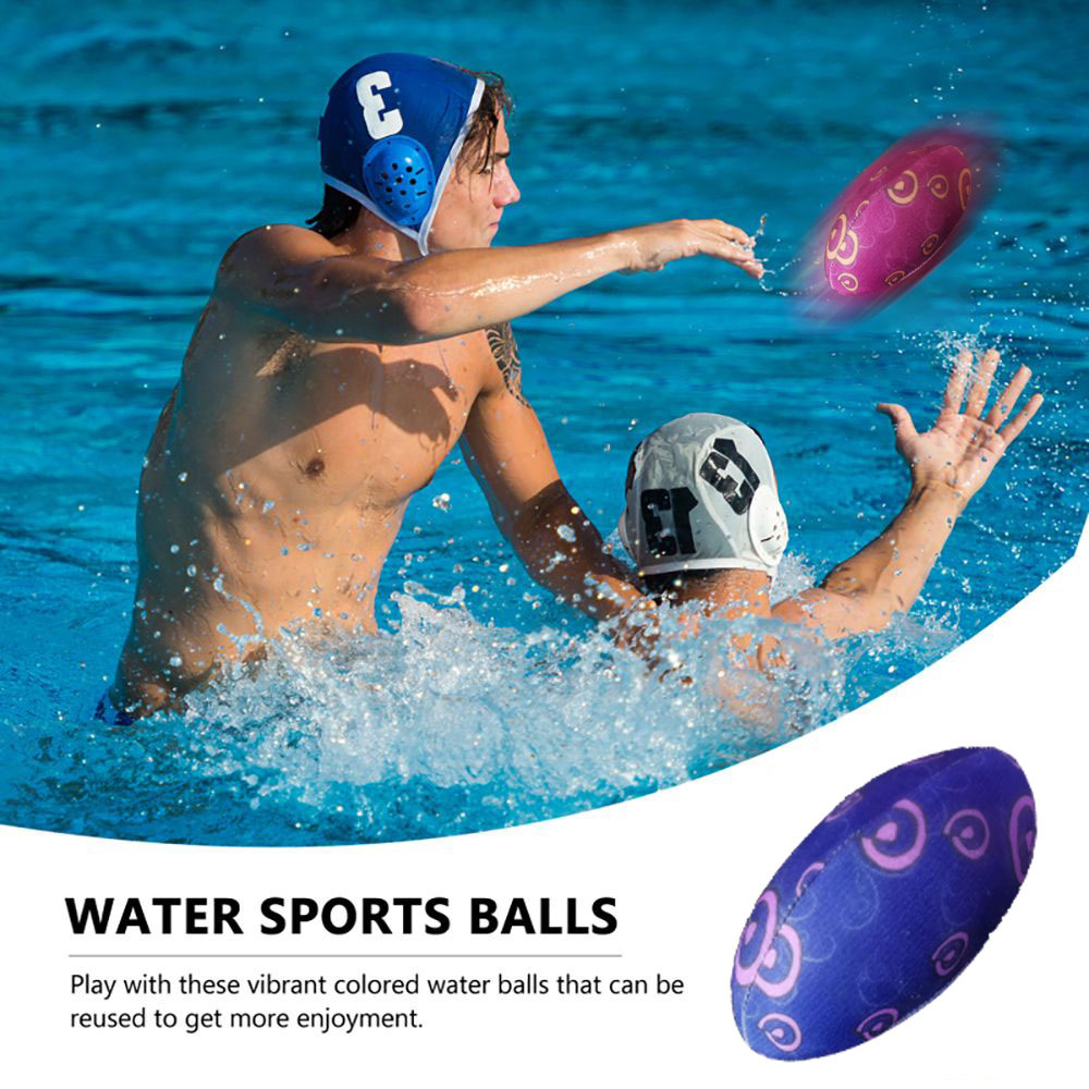美式橄榄球儿童成人弹力球水上运动游泳池投掷球戏水打水仗玩具
