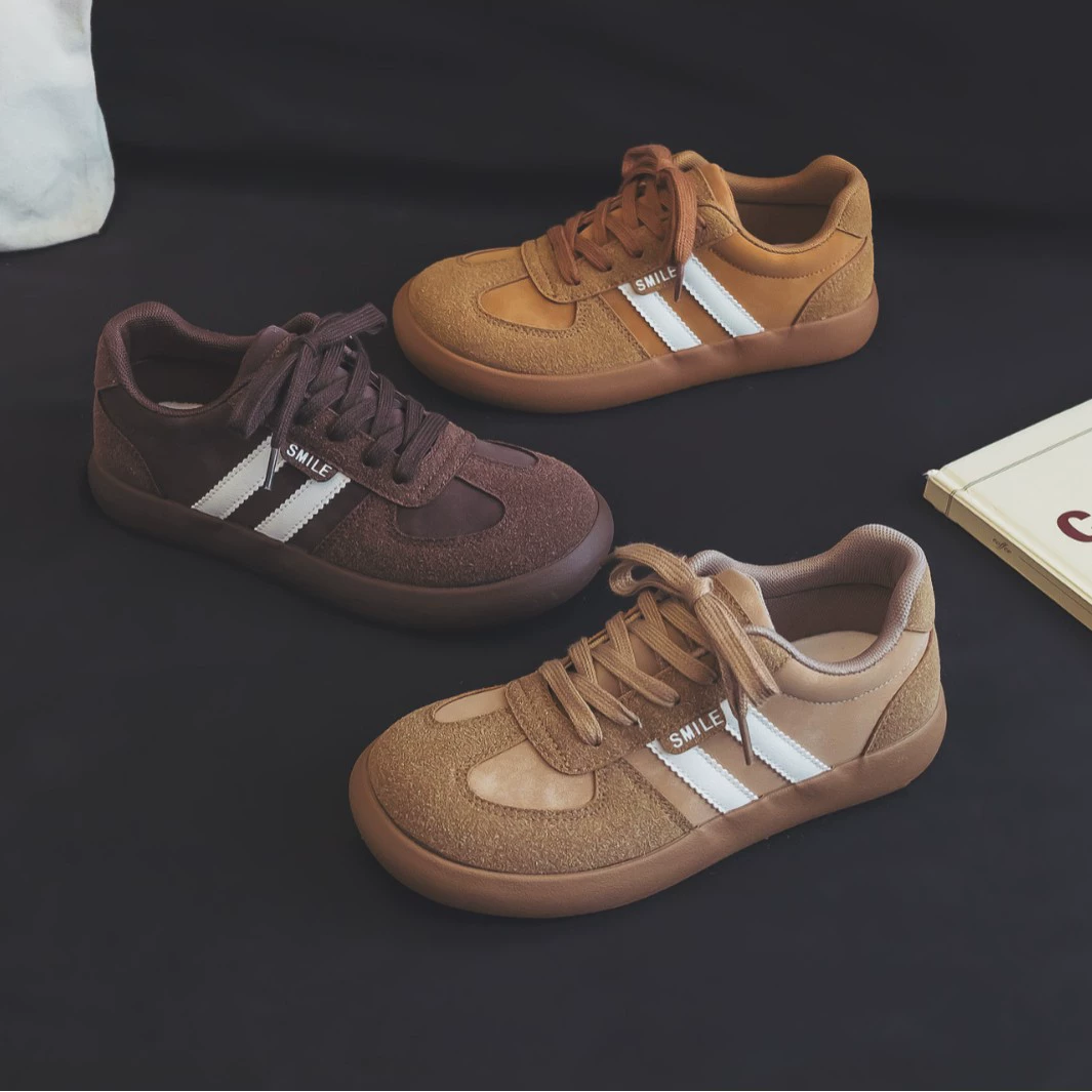 H1371 Autumn Explosion Germany Training Shoes Women's Shoes Sneakers Casual Bread Bread Portwear 2024 new thick sole shoes