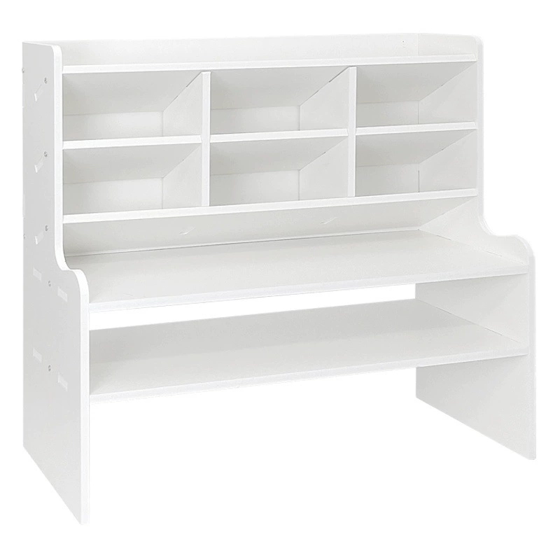 Настольная подставка многоуровневая общежитие стол канцелярские принадлежности книги косметика щетка для хранения на столе