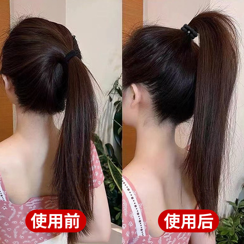 运动豆豆发圈头绳新款皮筋女大人橡皮筋扎头发高弹力耐用马尾发绳|undefined