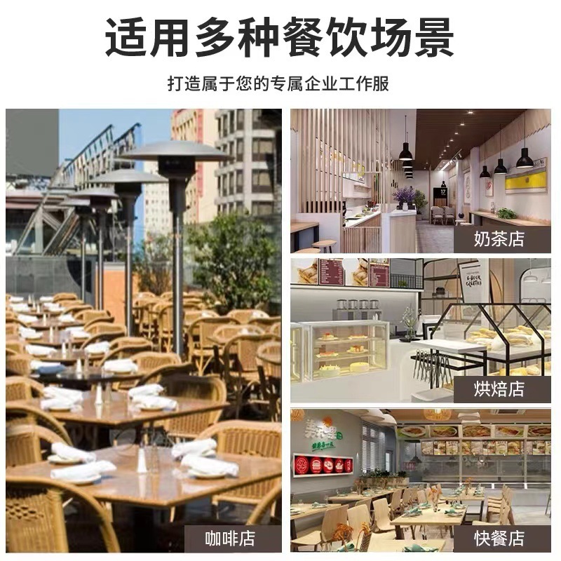 新款防水防油围裙餐饮咖啡店耐脏男女帆布工装围裙围腰定制印字|undefined