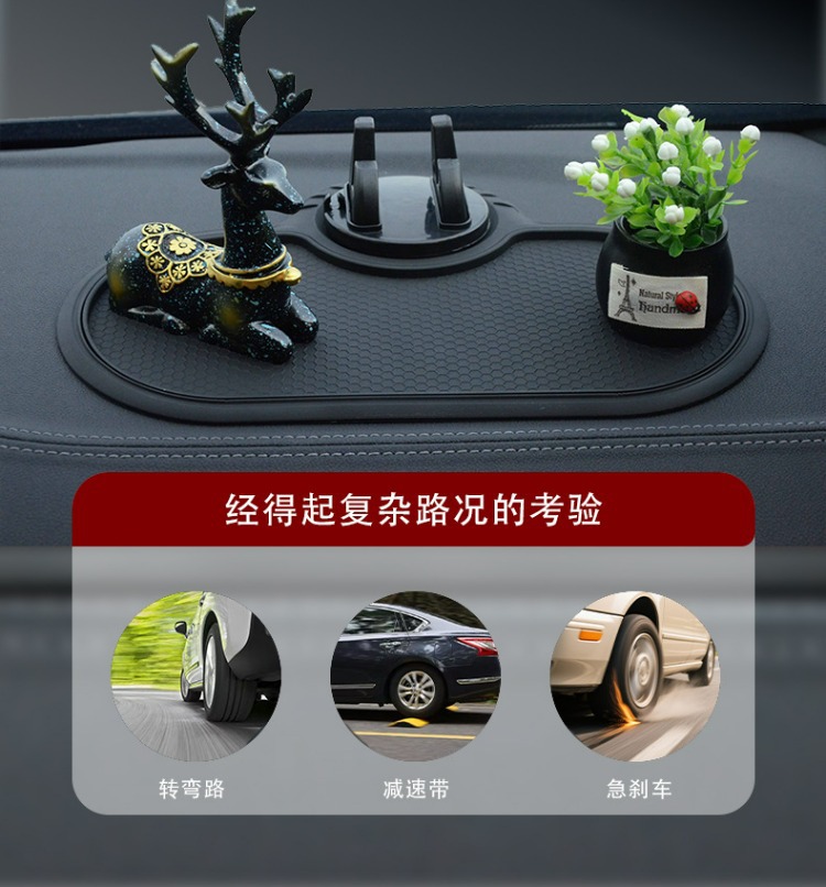 New Car-Mounted Anti-Slip Mat for Mobile Phones, Multi-Functional Anti-Slip Mat for the Car, High Temperature Resistant Car Anti-Slip Mat for Mobile Phones