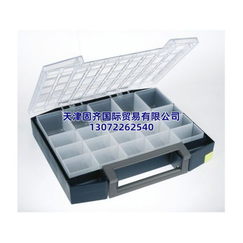 Raaco 20格 PP 零件收纳盒 134934, 78mm x 421mm x 361mm