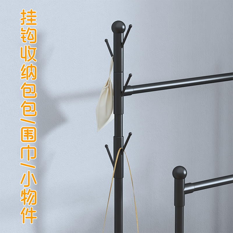 Tendedero de ropa de pie para interior