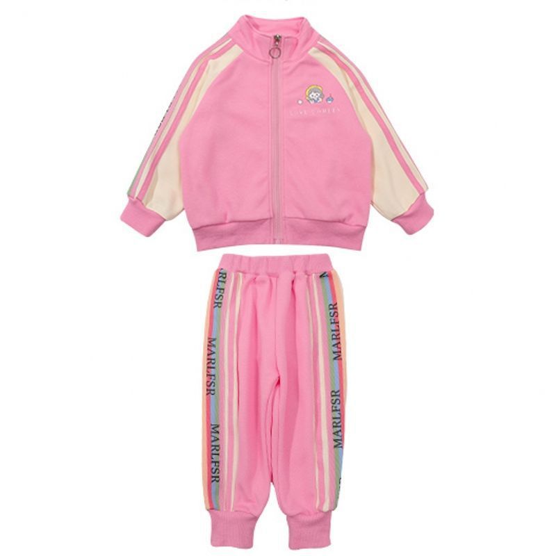 Girls' Baseball Sui Se, Fashionable Sree 2023 New Children's Wear Spring and Auumn Baby Fashion Spors Two Piece_voghion.com