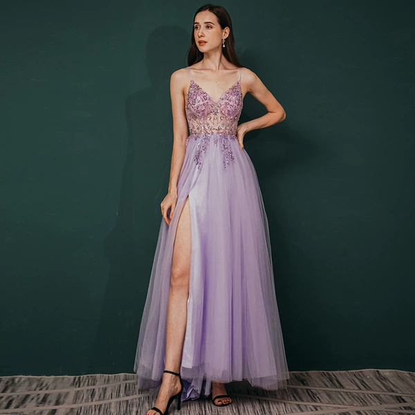 Purple, long