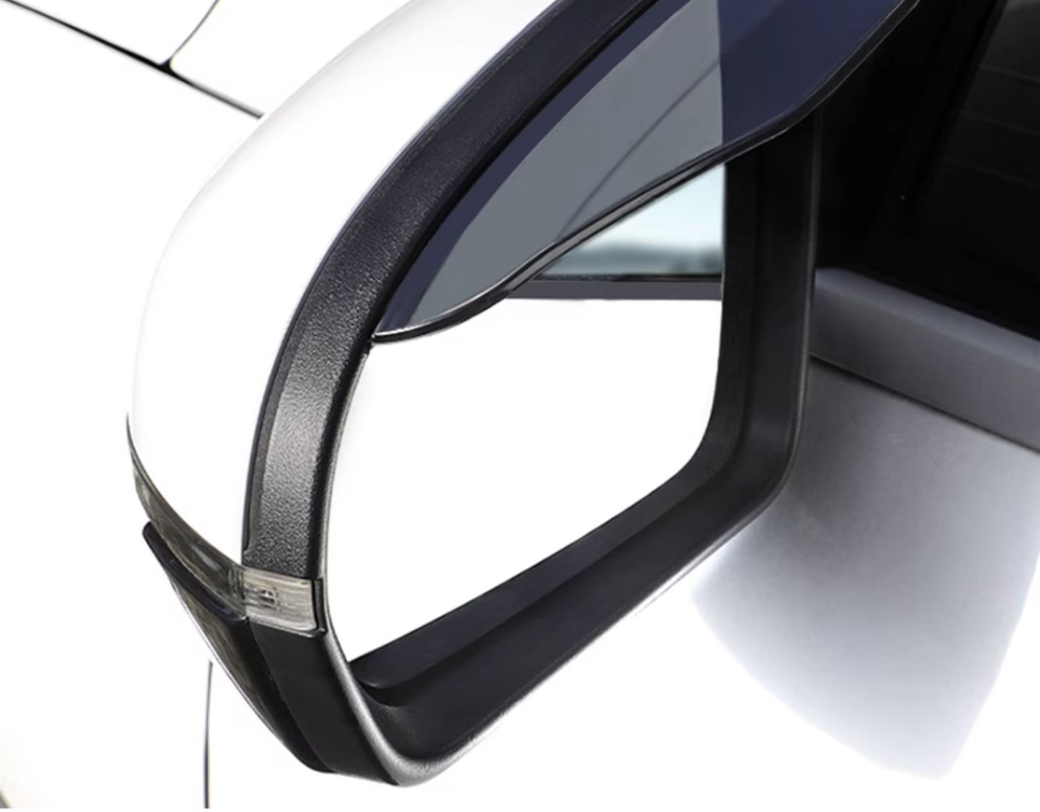 Car Rain Eyebrow Window Rain Shield Rearview Mirror Rainproof Reversing Mirror Universal Reflective Gadget Widened and Enlarged