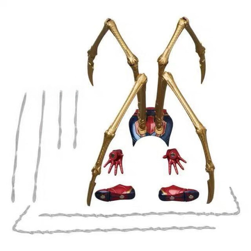 Avengers MAF 081 Iron Spider-Man Action Figure Toy Figure Shelf Decor Model