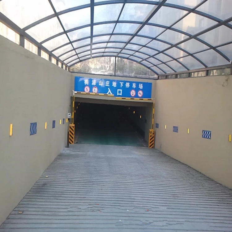 坡道橡胶减噪板防噪板下坡减震减速板坡道停车场车库缓冲垫减噪板