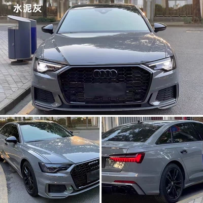 Auto Color Change Film — Car Wrap Gt Silver Carbon Fiber - imported-tpu-crystal-cement-gray-152-1m-15m-roll