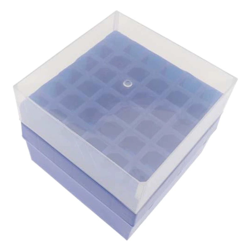 Коробка замораживателя новой коробки замораживателя коробки центробежной трубки 10 мл/15 мл/50 мл пластиковая замерзая с номером можно счесть