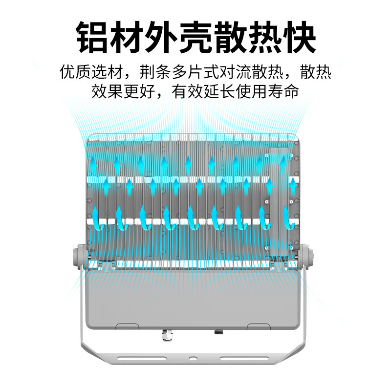 源头厂家直销防飞led投光灯户外防水1000W质保5年室外高杆球场灯|undefined