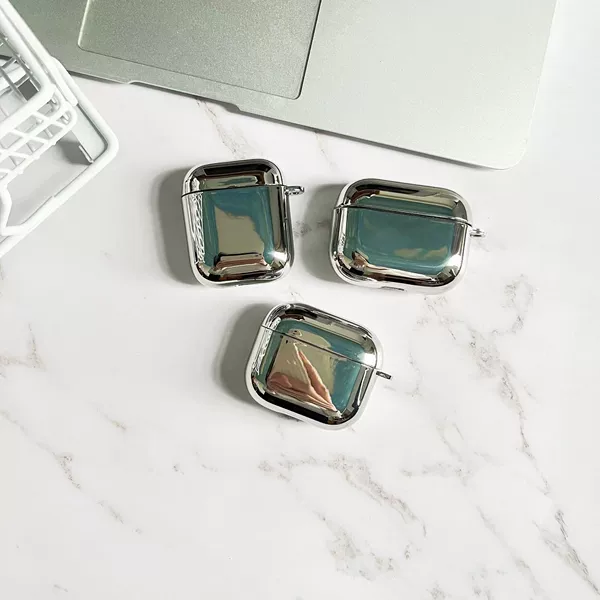 TPU soft shell glossy silver plating [single shell]