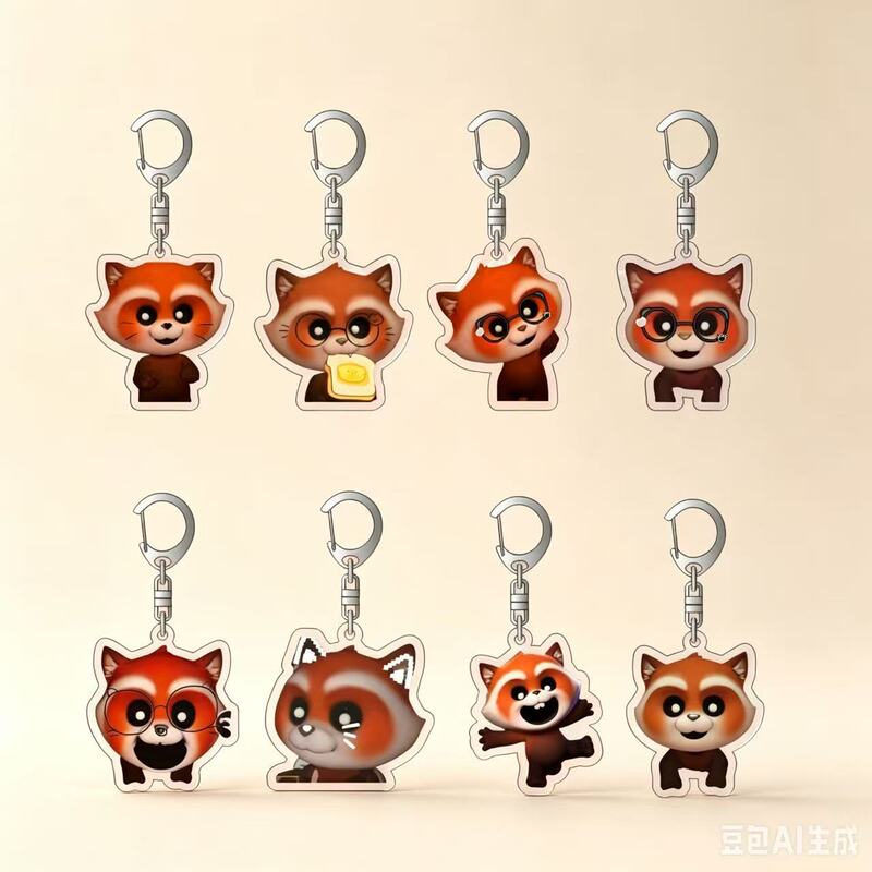Supernatural Action Team Little Raccoon Acrylic Keychain Cute Game Cartoon Pendant Creative Backpack Decoration Gift Supernatural Action Team Little Raccoon Acrylic Keychain Cute Game Cartoon Pendant Creative Backpack Decoration Gift