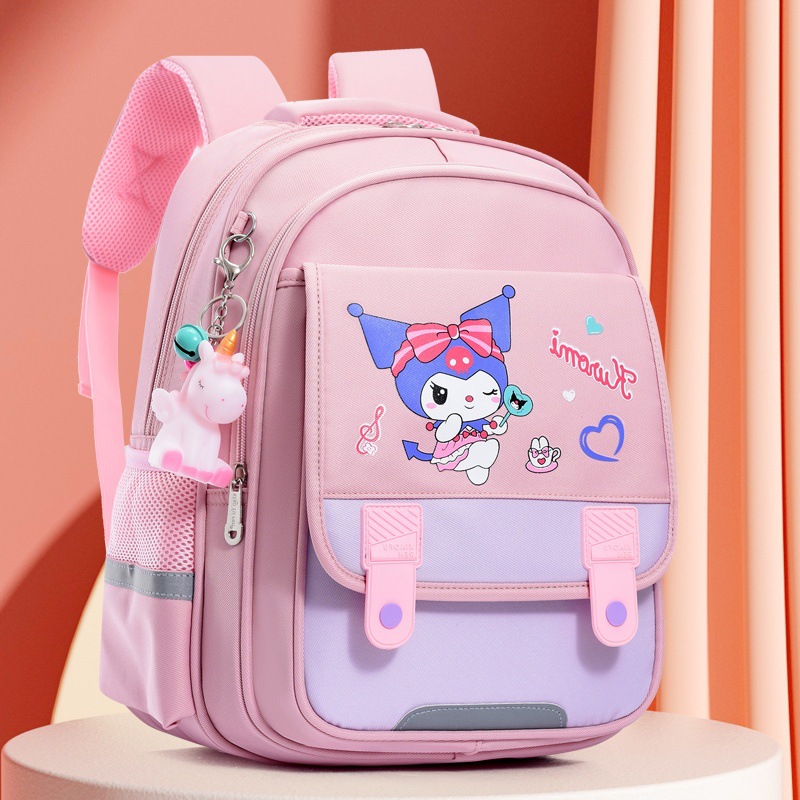 Backpack new casual cute all-match lightweight burden reduction Primary School schoolbag high-looking large capacity Children's backpack