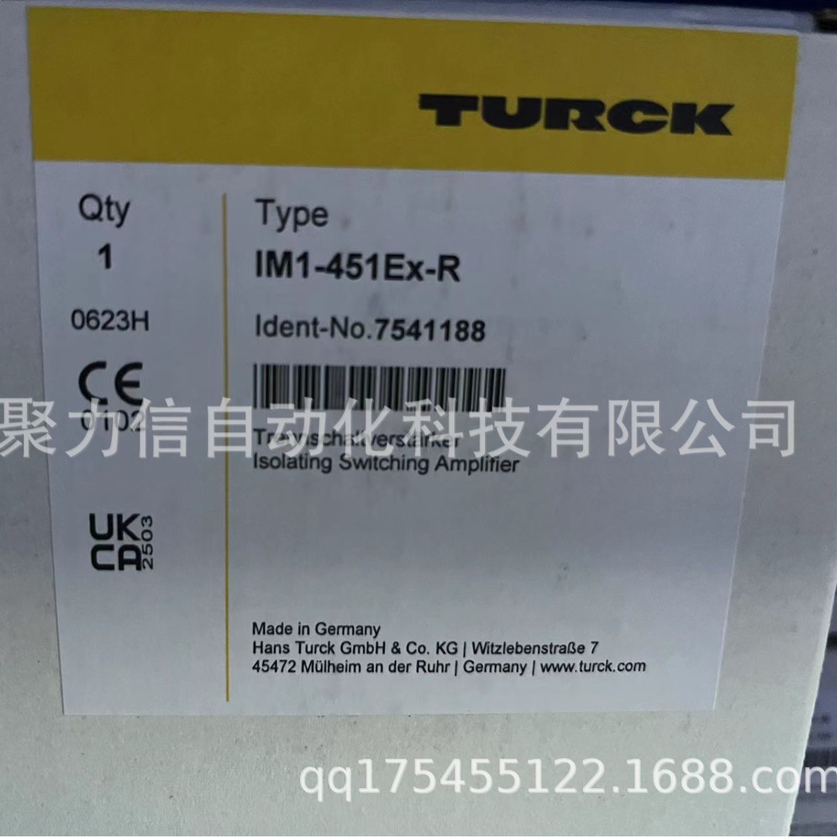 TURCK图尔克IM33-12EX-HI/24VDC全新【现货】