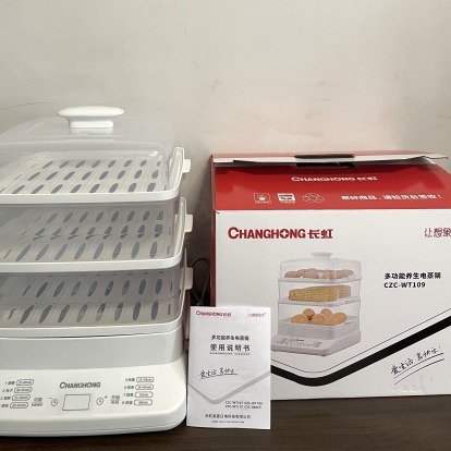 Factory-Approved Modern Electric Steamer Household All-in-One Multifunctional Electric Steamer Electric Steamer with Large Capacity Timer Electric Steamer Basket