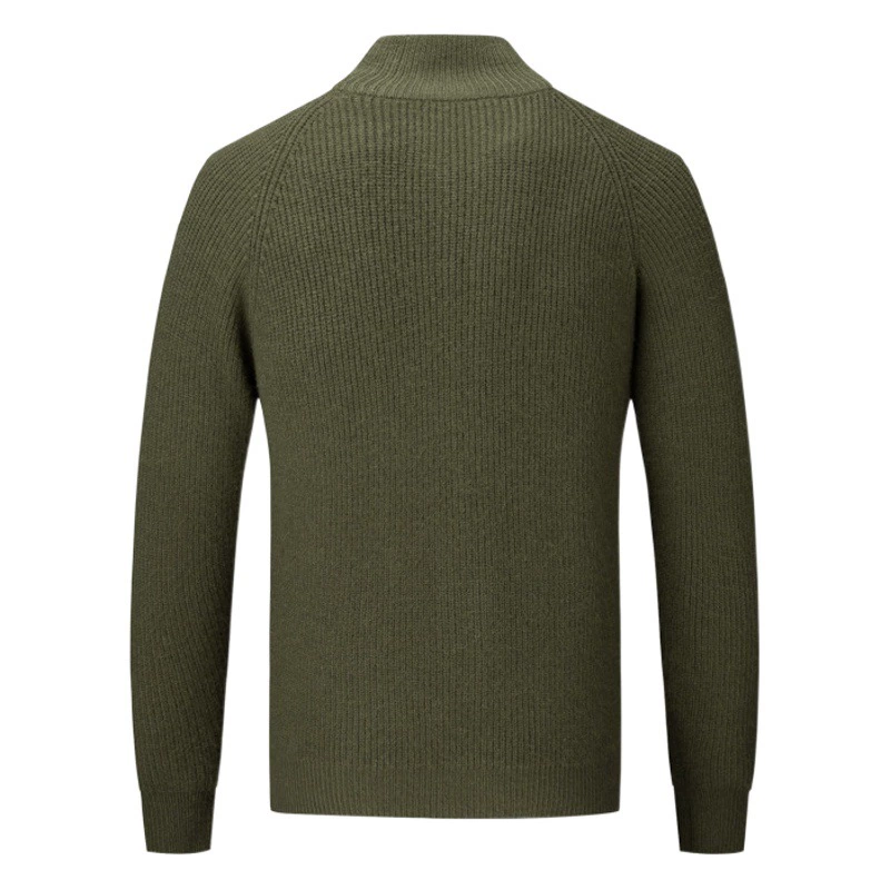 Осенняя новая куртка, мужской свитер с воротником-стойкой в Корейском стиле, повседневный пышный красивый приталенный вязаный кардиган, куртка MY242-55