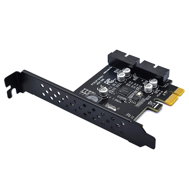 Usb3.2フロントgen1拡張カードデュアルポート19pinアダプタrenesas第3世代マスターd720201|undefined