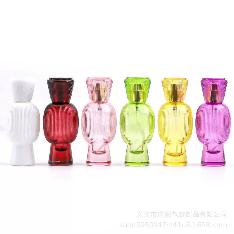 香水瓶 分装空瓶 玻璃瓶 散装香水空瓶 水晶圆柱香水空瓶