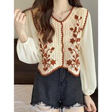M 73829 V-Neck Loose Blouse �������������� �羳ŷ������