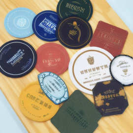 吸水杯垫防烫痕加厚广告一次性咖啡垫可DIY彩色装饰纸质饮料垫