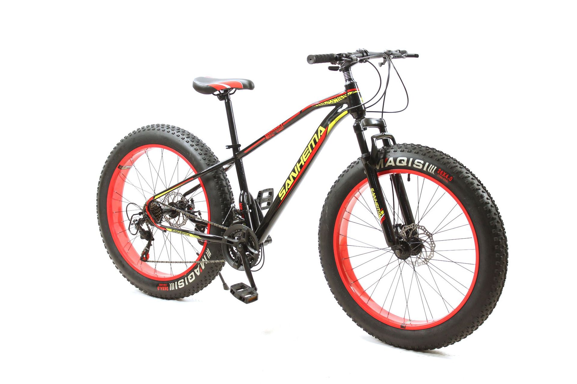 Neumáticos grandes de velocidad variable de doble absorción de impactos de punto de fábrica, bicicleta de montaña de 24/26 pulgadas, bicicleta de carretera todoterreno, bicicleta de nieve