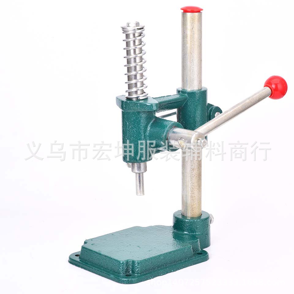 批发包布扣机 DIY辅料 拼布纽扣绿色包钮机 手压软包扣机器