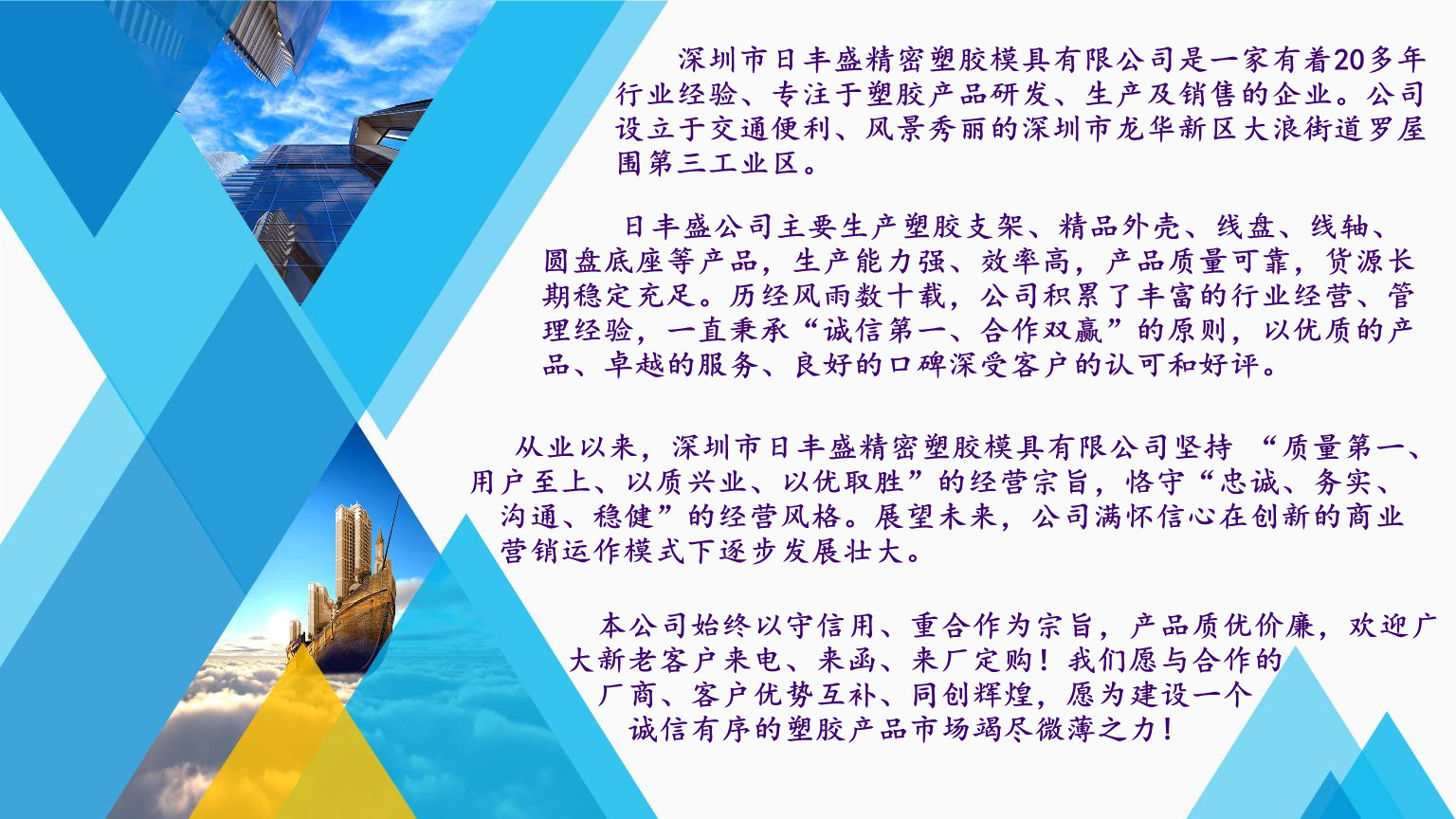 日丰盛公司简介