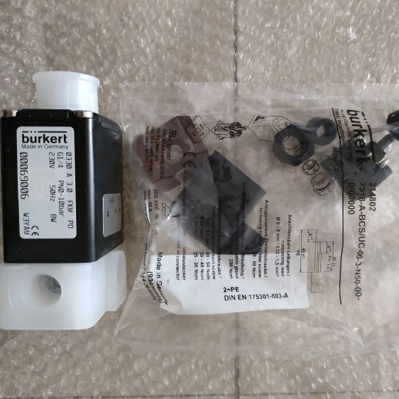 宝德0256直径DN8直动式介质隔离电磁阀00065660