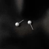 Silver needle, silver 925 sample, 6mm