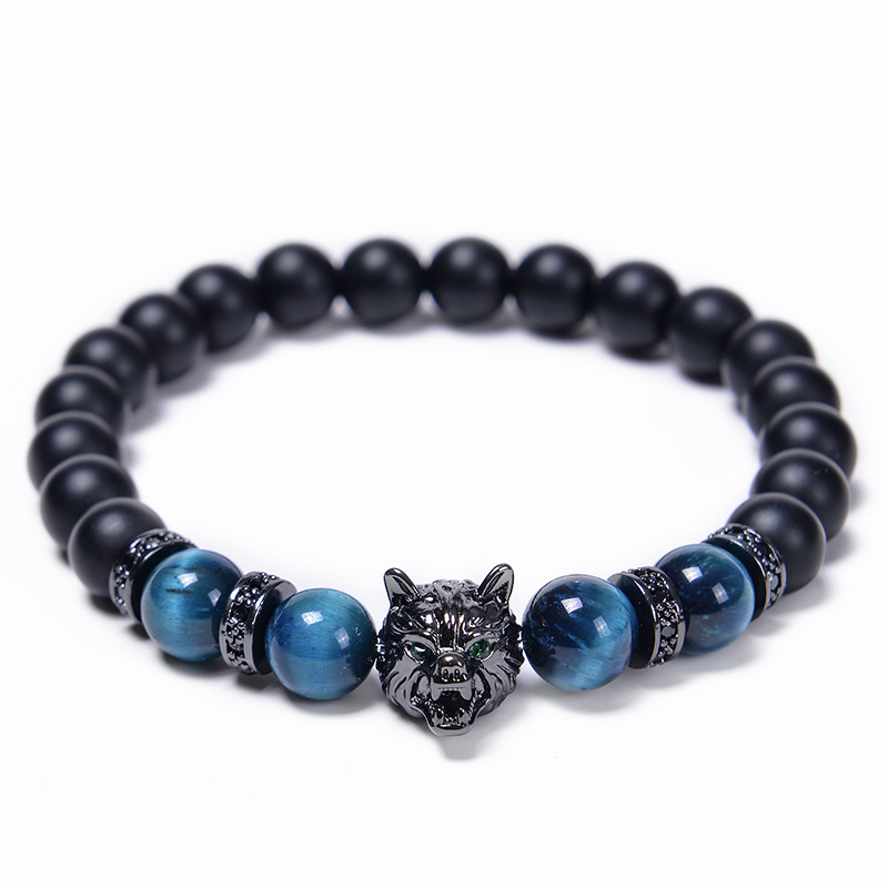 Sky Blue Tiger Eye Bracelet