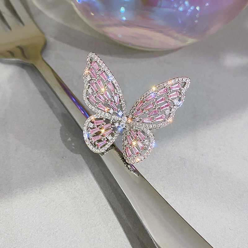 Fashion Butterfly Alloy Plating Jewelry Accessories display picture 3