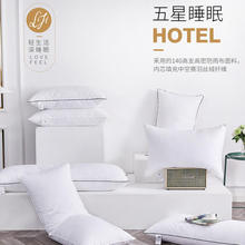 60全棉A类五星级酒店枕芯现代简约单人双人枕芯一对家用酒店长枕