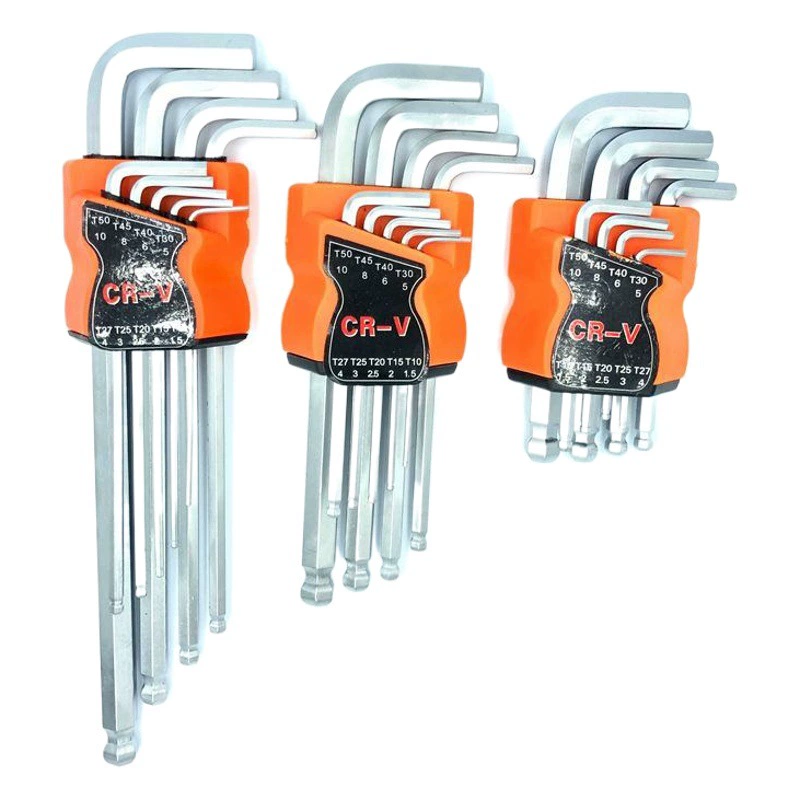 Оптовая Продажа с фабрики шестигранный ключ Yulong Высококачественная сетевая ванадиевая сталь шестигранный ключ шаровая Головка шестигранный ключ костюм