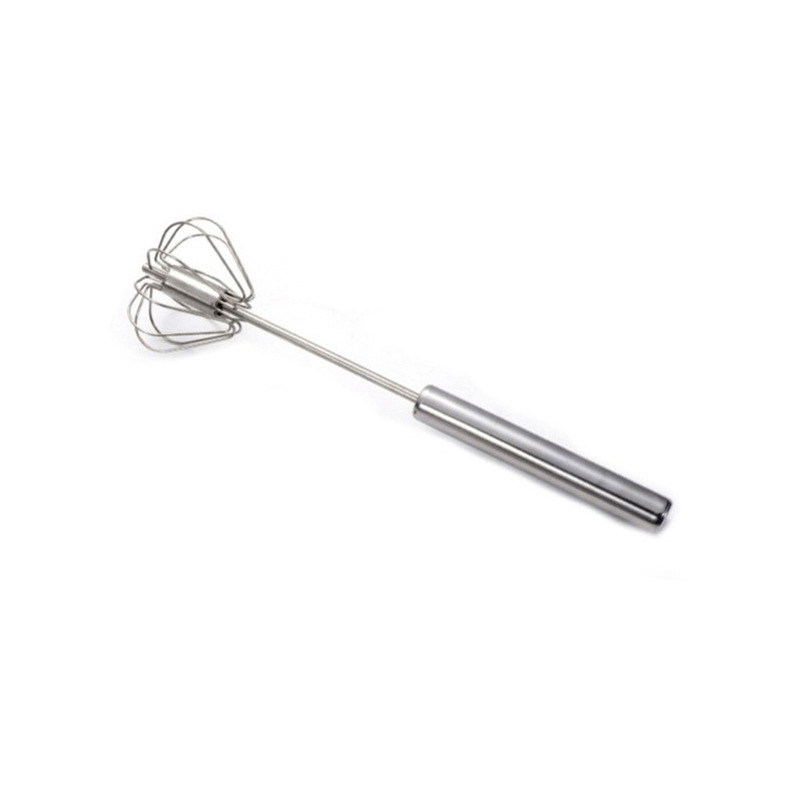304 acero inoxidable semiautomático batidor de huevos casero batidor manual batidor de huevos batidor de crema herramientas de horneado