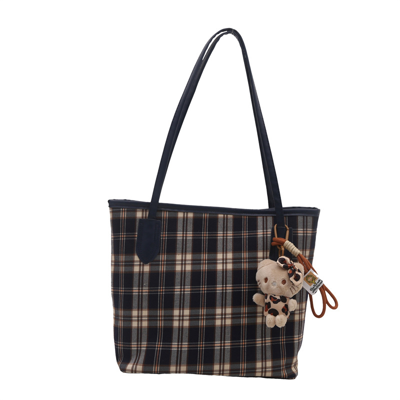 Alta sensación de gran capacidad bolso de brazo para mujeres 2024 nueva moda de invierno bolso de hombro cuadrado bolso de viaje encantador