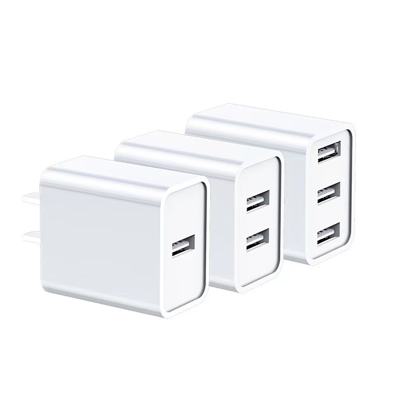 5V2A cabeza de carga 3C certificado multi-Puerto USB de carga rápida cargador de teléfono móvil multi-Adaptador de enchufe al por mayor