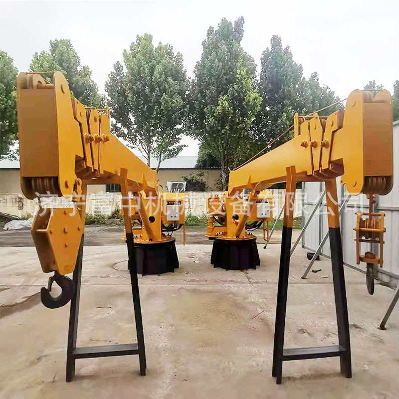 船用起重机厂家 出售液压式船吊 单梁式船吊 船用悬臂吊