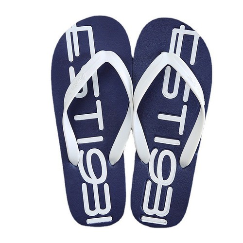 Men's Summer Korean Style Trendy Slip-On Flat Sandals with Anti-Slip Outsole, Indoor/Outdoor Casual Beach Slippers, Fashionable for Outside Wear