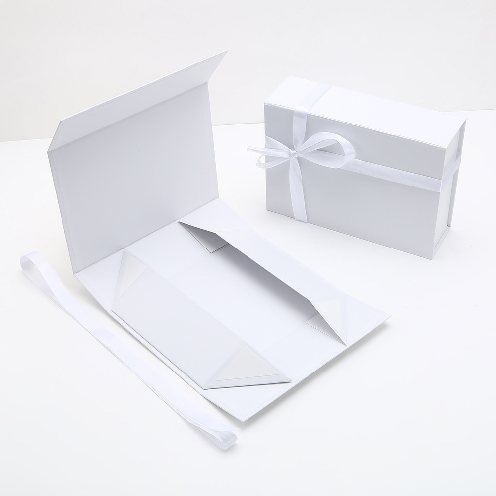 Caja plegable de una pieza, caja de regalo con solapa de absorción magnética, caja de regalo de acompañamiento de mariposas, caja vacía de regalo transfronteriza, caja de regalo se puede fijar image 22