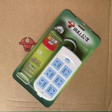 公牛插座GN-603超功率过载保护1.8米3米5米接线板六位总控带开关