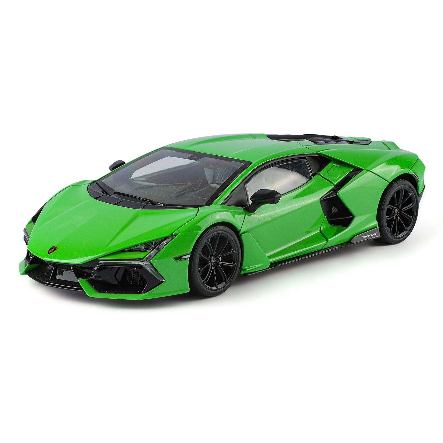 Auténtico autorizado 1: 18 modelo de coche deportivo de aleación de buey Lambo sonido y luz decoración de asiento de té adornamiento Chenghai mayorista