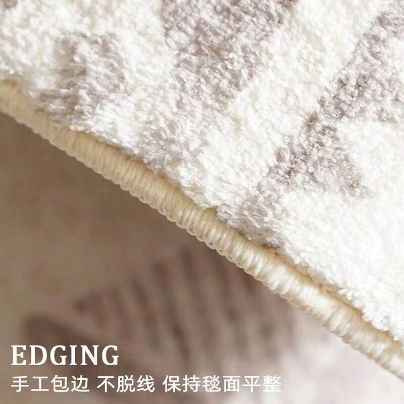地毯卧室床边毯ins风长条女生床前垫房间加厚毯地垫绿色飘窗地垫|undefined