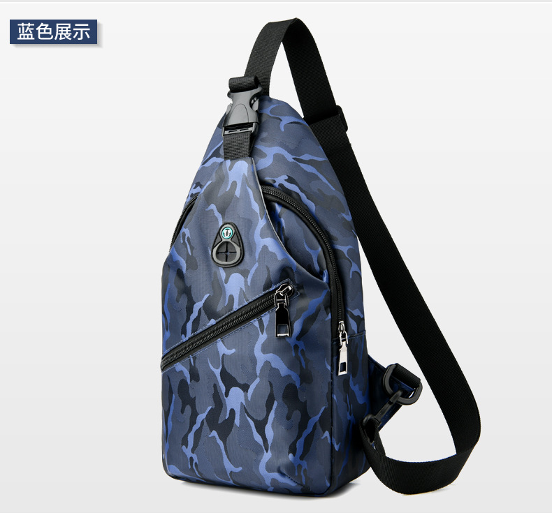 Vente en gros nouveau sac  bandoulire pour hommes de mode sac  bandoulire sac de poitrine de loisirs coren sac pour hommespicture6