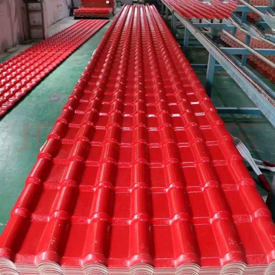 ASA合成树脂瓦厂家批发仿古一体瓦别墅屋顶加厚塑料瓦厂房屋面瓦