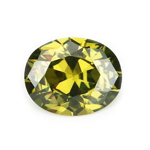 2*3-13*18 Wuzhou artificial gem 5A denier zircon egg oval cubic zirconia wholesale