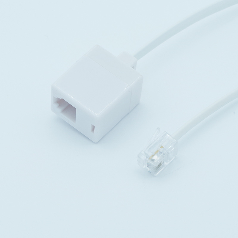 �绰ת��ͷ RJ11 6P4C 12cm�绰ͨ��ת��ͷ �绰ת�ӿڴ��� 6P