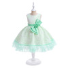 New girl dress Children Gress Children's wedding dress princess puff skirt cross -border special supply spot